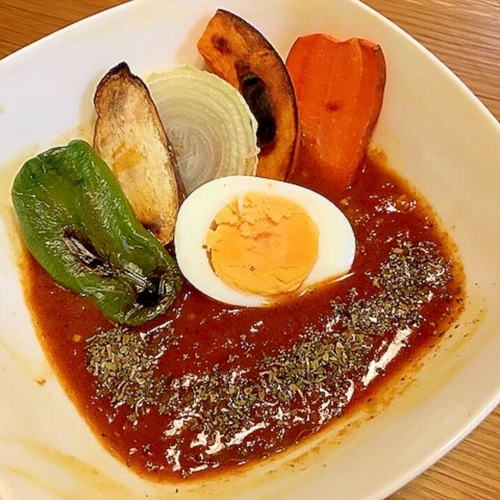 割と本格的な旬の野菜スープカレー